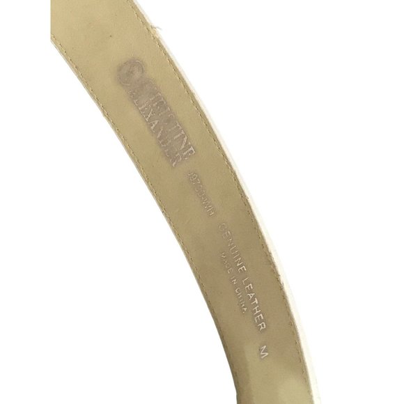 Christine Alexander Medium White Leather SWAROVSKI Bling BELT Western PINK FUSCH main image 8